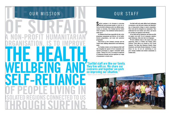 SurfAid Annual Report 2013-14