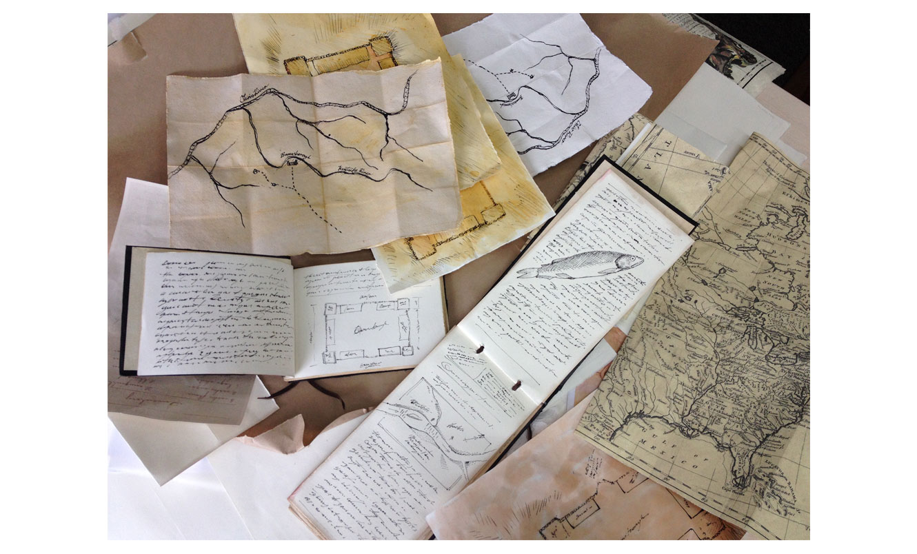 Frontiersmen Maps and Journals